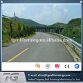 Schöne und bunte außen Colored Steel Highway Guardrail Roll Forming Machine